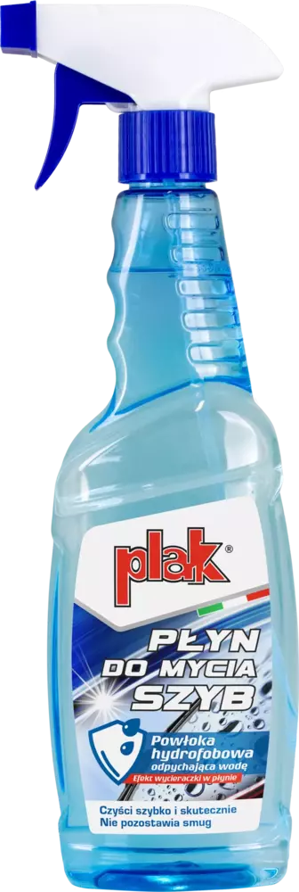 PLAK CZYSTE SZYBY PLUS POWŁOKA HYDROFOBOWA 550ML/12 1