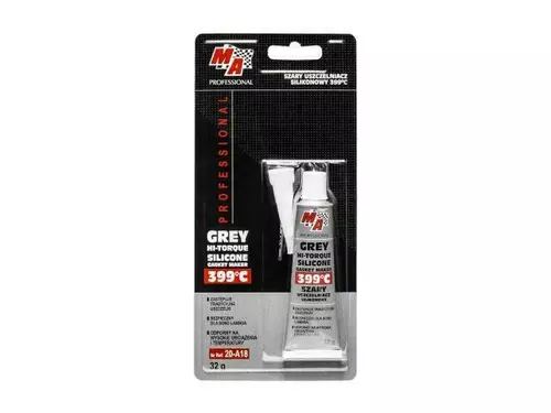 MA PROFESSIONAL - Uszczelniacz Silikonowy Szary 399°C-32g "bezoctowy" 1