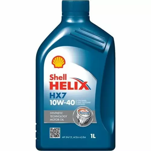 SHELL HELIX HX7 PLUS 10W/40 1L /12 1